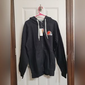 Antigua zip up NFL Cleveland Browns hoodie
